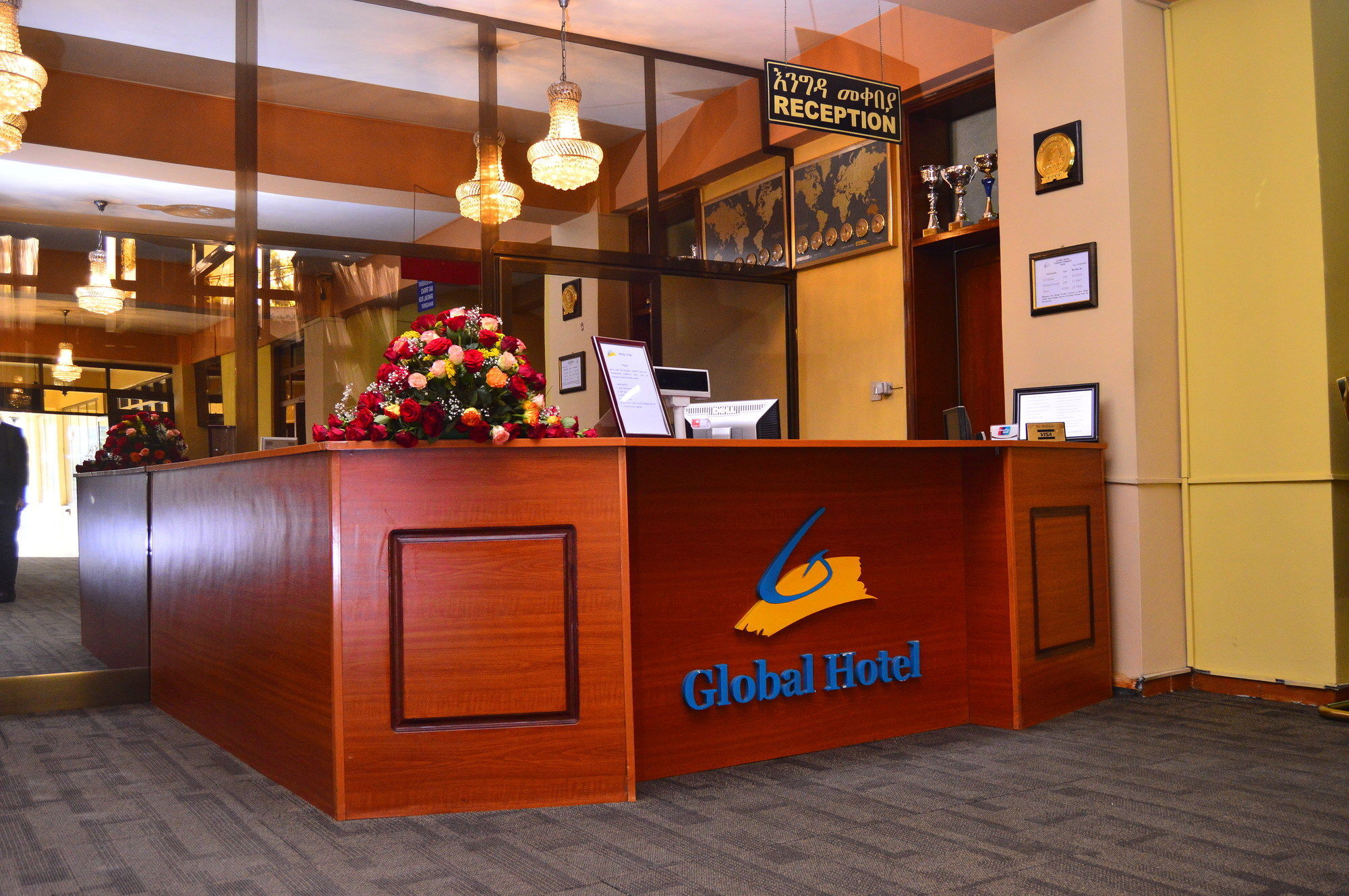 Global Hotel Addis Ababa Ngoại thất bức ảnh